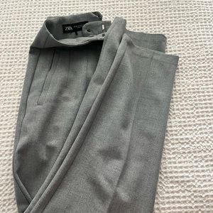 Zara Work Trouser - Grey- XS